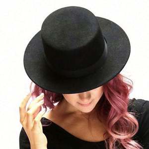 Sombrero de Moda para Mujer, Estilo Formal, para Otoño e Invierno, de Poliéster, Estilo Jazz Clásico, para Uso Diario, Listo para Enviar - Product Image 6