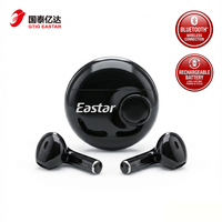 Écouteurs Bluetooth TWS, écouteurs sans fil avec étui d'affichage de la batterie LED, micro intégré et appairage automatique pour iPhone Android