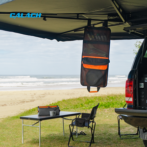 Custom Canvas Outdoor Travel Tableware Storage Bag Portable Cookware Travel <strong>Bbq</strong> Camp Hanging Roll Bag for <strong>Camping</strong> - Product Image 4