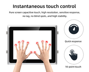 VALANO 10,4 inch industriële embedded fanless mini-pc met touchscreen en robuust aluminium marine LED-paneel, oorsprong Guangdong - Product Image 6
