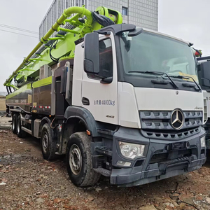 Camión Bomba de Concreto Diésel Zoomlion Usado 2021, 62m, 18M/H, Verde, Shanghái - Product Image 1