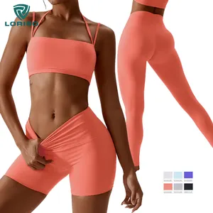 Xsunwing Wholesale Gym Wear Ladies Ribbed Short Workout Seamless Cropped  Tops Quick Dry Loose Sport Yoga Sexy T Shirts for Women - China T Shirt and  Clothing price