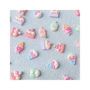 Perles de résine pour gâteau de glace crème pour la décoration intérieure Projets d'art pour enfants Décorations de mariage Jouets scolaires Slime DIY Kids - Product Image 3