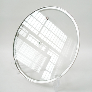 <span class=keywords><strong>Tapa</strong></span> de vidrio templado para sartenes, ollas, cubierta de <span class=keywords><strong>tapa</strong></span> de vidrio tipo G plana personalizada - Product Image 1