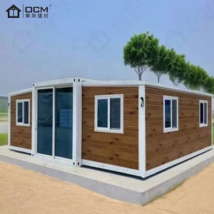 Maison de garde de conteneur extensible de haute sécurité avec fenêtres de porte verrouillables pour la sécurité d'entrée de chantier ou de parking - Product Image 2