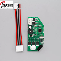 Kit de télécommande de ventilateur de plafond 12V 220V en forme de U pleine grandeur, carte de circuit imprimé de contrôleur de ventilateur de plafond CC sans balais, personnalisable.