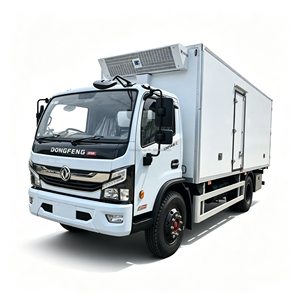 Camion frigorifique isotherme DFAC 10t de Chine - Camion de transport de marchandises à température contrôlée -18°C pour la livraison de viande et de légumes - Product Image 1