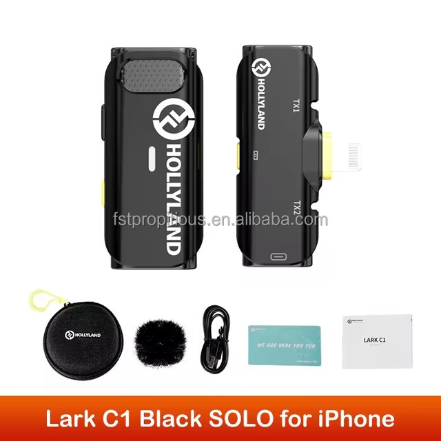 Hollyland MOMA Lark C1 - Wireless Lavalier Microphone for Iphone