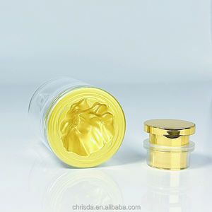 Bouteilles de parfum en verre volcaniques de luxe de 30ml 50ml 100ml <span class=keywords><strong>creux</strong></span> fond épais <span class=keywords><strong>couvercle</strong></span> en forme de cylindre boîte d'atomiseur Options multicolores - Product Image 5