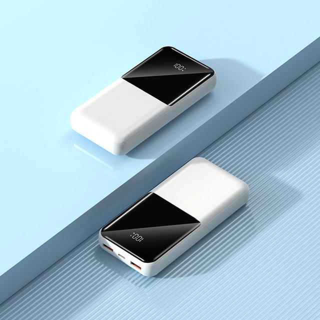 PD20w Super Fast Charging Power Bank 20000mah Dual USB TYPE-C Bidirectional Charging 22.5W Portable 20000mah Powerbank 20000 Mah