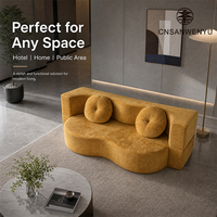 Canapé-lit modulaire pliable moderne en tissu compressé pour hôtel, appartement, loft, salon - Vente en gros