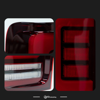 Feux arrière AKD pour VW Amarok 2010-2020, feux arrière LED Amarok, feux de jour LED, clignotants dynamiques, feux de freinage, feux de recul, accessoires automobiles