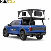 Huntoo Hard Sided Shell Pop up Truck Camper pour Ford F150 Tacoma Hilux Ranger