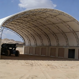 Abri/Tente Conteneur Préfabriqué Extérieur en Tissu PVC Haute Résistance et Durable pour Stockage, Entrepôt, <span class=keywords><strong>Garage</strong></span>, Usage Industriel - Product Image 6