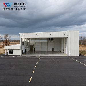 Hangar Prefabricado de Acero Q235/Q355 para Aviones Grandes - Product Image 1