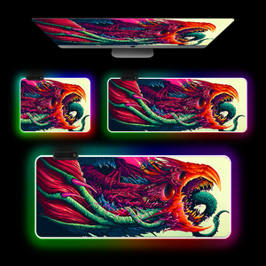 Kích thước lớn Non-Slip RGB Chuột chơi game pad biểu tượng tùy chỉnh bàn phím không thấm nước Mat sản phẩm Chứng Khoán - Product Image 3