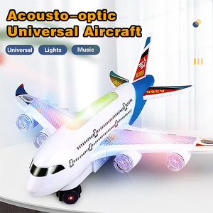 Produit Phare Avion Jouet <span class=keywords><strong>Électrique</strong></span> pour Enfants à Roues Universelles avec Lumières 3D Colorées et Musique - Product Image 2