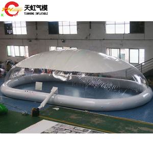 Livraison gratuite, couverture de <span class=keywords><strong>piscine</strong></span> gonflable transparente 8x5m, tente de <span class=keywords><strong>piscine</strong></span> transparente, <span class=keywords><strong>abri</strong></span> de <span class=keywords><strong>piscine</strong></span> en dôme à vendre - Product Image 6