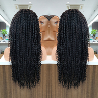 SDD naturel Pixie bouclés dentelle frontale perruque lâche vague profonde cheveux humains HD dentelle avant perruques pour les femmes noires