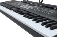 Órgano Electrónico de 61 Teclas para Niñas, Teclado Musical Portátil de Plástico, Juguete Instrumento Musical para Niños