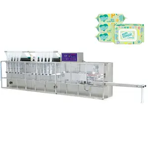 DH-12N Baby Wipes Converting Machine Wet Wipes Production Line Napkin Tissue Paper Making Machine