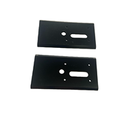 Kit de rail d'usinage CNC de haute qualité, pièces en aluminium, plaque, fournisseur de machines CNC, pièces en aluminium anodisé usinées sur mesure