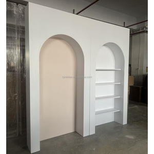 حفل زفاف الشمبانيا جدار صالح أصحاب الجدار رفوف النبيذ ديي الاكريليك الرف مكان بطاقة عرض حامل الشراب جدار حزب الديكور - Product Image 3