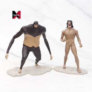 6 unids/set Attack on Titan Agito Kemono No Kyojin Set figura de juguete estatuas Anime figuras de acción - Product Image 5