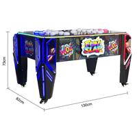 Mesin Game Arcade Gaya Kartun Whack-a-Mole Pertarungan Dua Pemain Orang Tua-Anak Dalam Ruangan untuk Anak-Anak