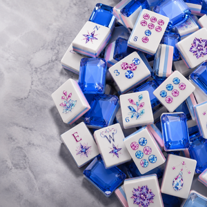 Blue Purple Luxury Acrylic American Mahjong Tiles Eco-Friendly UPCOMING SHIPMENT - Product Image 6