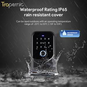 Troper nic <span class=keywords><strong>APP</strong></span>-gesteuerter Schlüssel Rücksetzbarer <span class=keywords><strong>Code</strong></span> Sicherer wasserdichter Schließfach für Schlüssel mit <span class=keywords><strong>Code</strong></span>-Wand halterung, Aufbewahrung von Ersatz schlüsseln für Wohnungen - Product Image 3