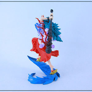 Juguetes de resina de PVC de 24cm, máscara de alta calidad, Kaido, hija, <span class=keywords><strong>Yamato</strong></span>, columpio, modelo de palo, figura de Anime, personaje de dibujos animados - Product Image 4