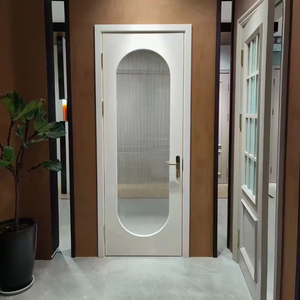 Design di lusso porte d'ingresso in legno impermeabili per porte interne in legno per tutta la casa porte interne personalizzate - Product Image 1