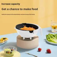 Groothandel Veilige Handmatige Keukenhandbescherming Multifunctionele Groentesnijder Hakmolen Aardappelrasp Snijder Afgietbak RVS