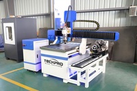 Routeur CNC à axe rotatif passe-temps bureau Mini 6090 routeur CNC 4 axes 3d sculpture sur bois pour la maison et les affaires