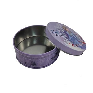 Hộp Thiếc Tròn In Theo Yêu Cầu Có Nắp Hộp Thiếc Tròn Đựng Thực Phẩm Hộp Thiếc Tròn Bằng Kim Loại - Product Image 5