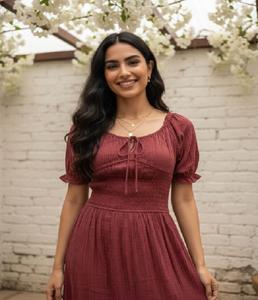 Vestido Casual de Verano para Mujer, Corte Holgado, Tela Suave y Cómoda, Ligero, Ideal para Viajes, Vacaciones y Resort - Product Image 1