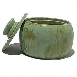 Luxury Modern Flower Design Handmade Eco-Friendly Freezer Safe 2-Piece Resin Bowls Set for Party Use - Product Image 1
