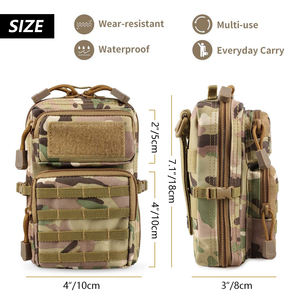 आउटडोर मोले एडमिन पाउच छोटे बैग बहु-उद्देश्य उपयोगिता edc उपकरण चिकित्सा सामरिक मोले आईफ़क कमर सेल फोन बैग - Product Image 4