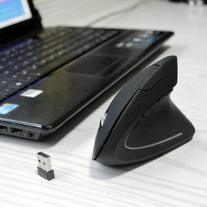 Mouse wireless a ricarica verticale dual-mode, personalizzato per ufficio, gaming, OEM, mouse ottico, leggero - Product Image 3