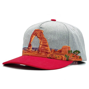 Chất Lượng Cao Cong Brim 5 Bảng Điều Chỉnh Bông Mũ Ngoài Trời Tùy Chỉnh Có Thể Điều Chỉnh Kích Thước Thêu Logo Mũ Bóng Chày Giản Dị - Product Image 2