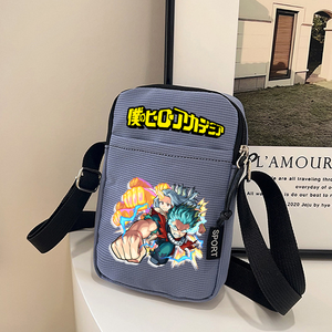 Bolso de Mano con Cremallera <span class=keywords><strong>My</strong></span> <span class=keywords><strong>Hero</strong></span> <span class=keywords><strong>Academia</strong></span>, Cartera, Monedero, Bolsa de Dulces Midoriya Izuku Todoroki Shoto, Bolso Bandolera Bakugo, Regalo de Cumpleaños - Product Image 1