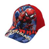 Gorra de Béisbol de 6 Paneles con Estampado de Anime para Niños, 100% Poliéster, para las Cuatro Estaciones, para Niños