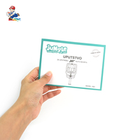 Catalogue personnalisé à piqûres à cheval en papier Woodfree avec impression UV 3D pour feuille de spécifications