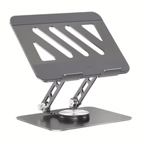 Usine en gros support d'ordinateur portable en métal réglable 360 degrés rotatif ordinateur portable support de refroidissement pliable support pour ordinateur portable hauteur