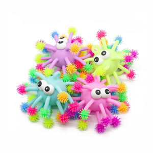 깜박이는 문어 뾰족한 퍼퍼 볼/뾰족한 스트레스 퍼퍼 볼 장난감 - Product Image 1