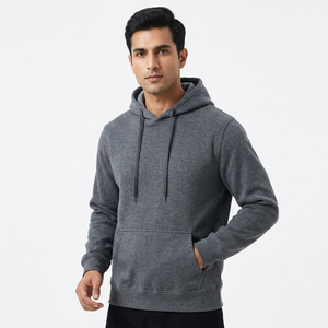Sweat-shirt à capuche décontracté pour homme, sweat-shirt de sport, nouvelle mode, sweat-shirt en polaire noir et blanc - Product Image 1