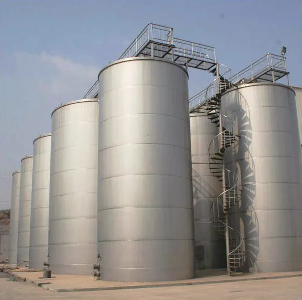 Presa di fabbrica serbatoi di stoccaggio dell'olio d'oliva in acciaio inossidabile serbatoio da 100 m3 serbatoio di stoccaggio dell'olio di palma vegetale