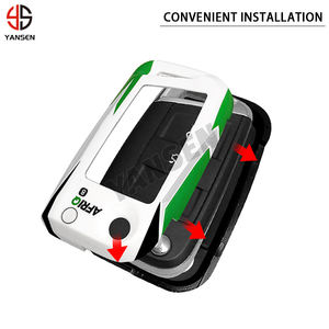 Carcasa de llave para Skoda Octavia A7 <span class=keywords><strong>Seat</strong></span> <span class=keywords><strong>Leon</strong></span> <span class=keywords><strong>2023</strong></span> nueva moda deportes ABS TPU funda de llave de control remoto de coche funda de bolsa accesorios Fob - Product Image 5