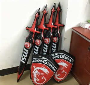 <span class=keywords><strong>Bouclier</strong></span> <span class=keywords><strong>et</strong></span> épée gonflables en PVC personnalisables - Jouet pour enfants <span class=keywords><strong>et</strong></span> produits d'affichage publicitaire - Product Image 5
